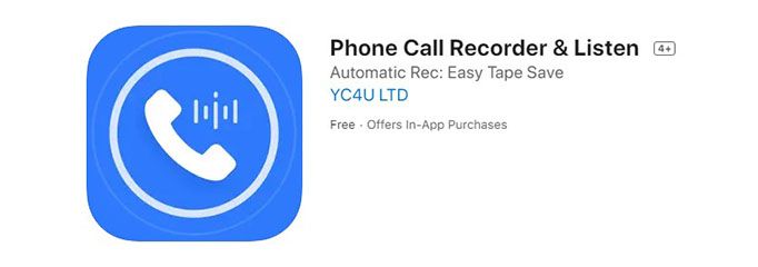 Phone Call Recorder & Listen