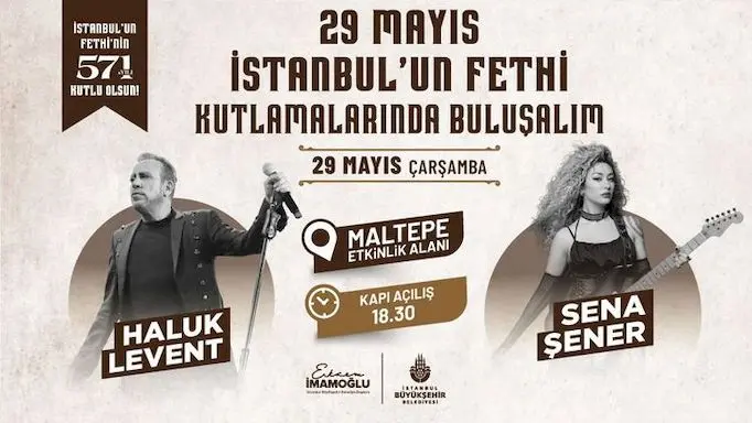 İstanbul'un Fethi'nin yıl dönümü kutlamaları 29 Mayıs